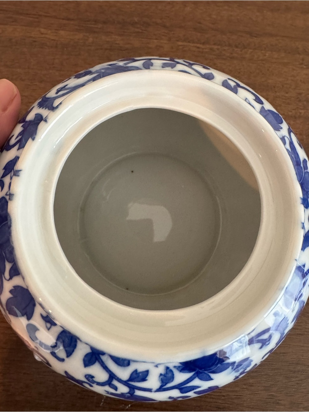 Vintage Japan Williams Sonoma Delft Blue White Color Tones Tea Pot - Picture 7 of 10